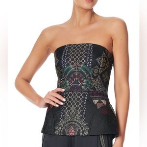 💥HP💥 Camilla Corset With Powermesh Insert Botanical Chronicles NWT